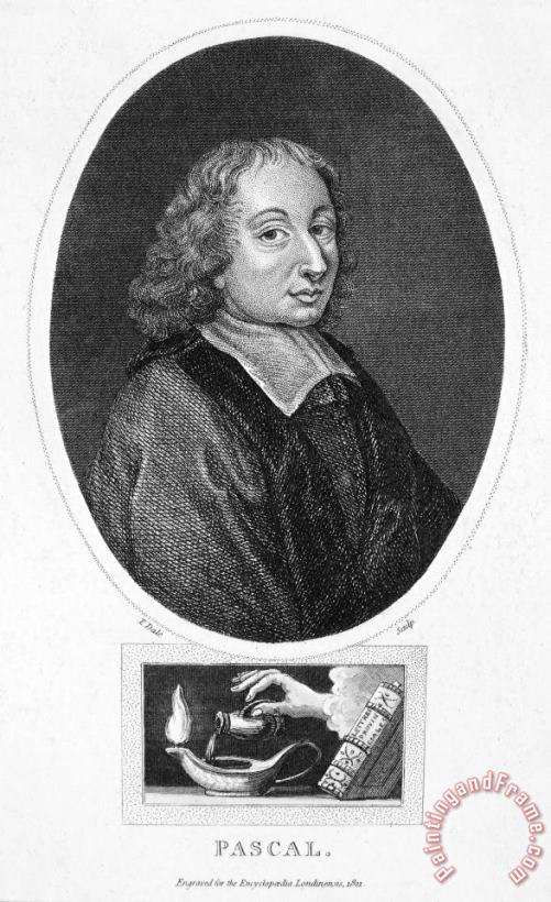 Blaise Pascal (1623-1662) painting - Others Blaise Pascal (1623-1662) Art Print