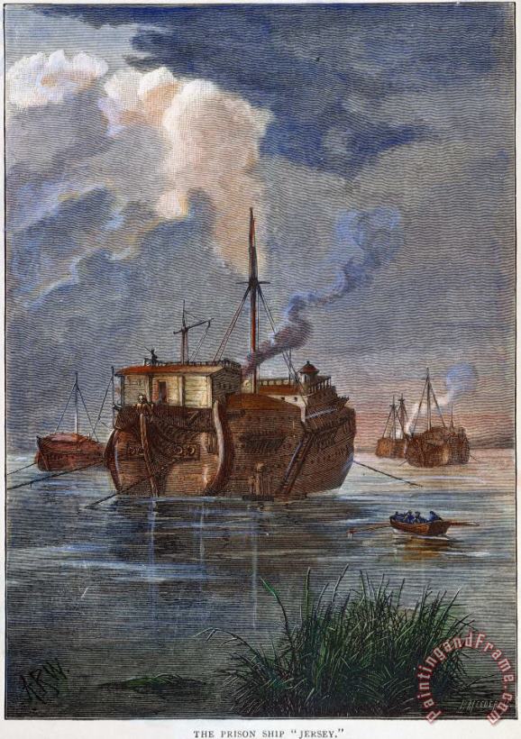 Others British Prison Ship Art Print