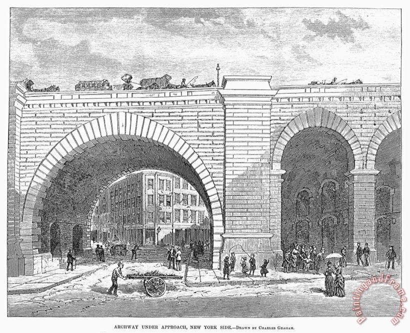 Others Brooklyn Bridge, 1883 Art Print