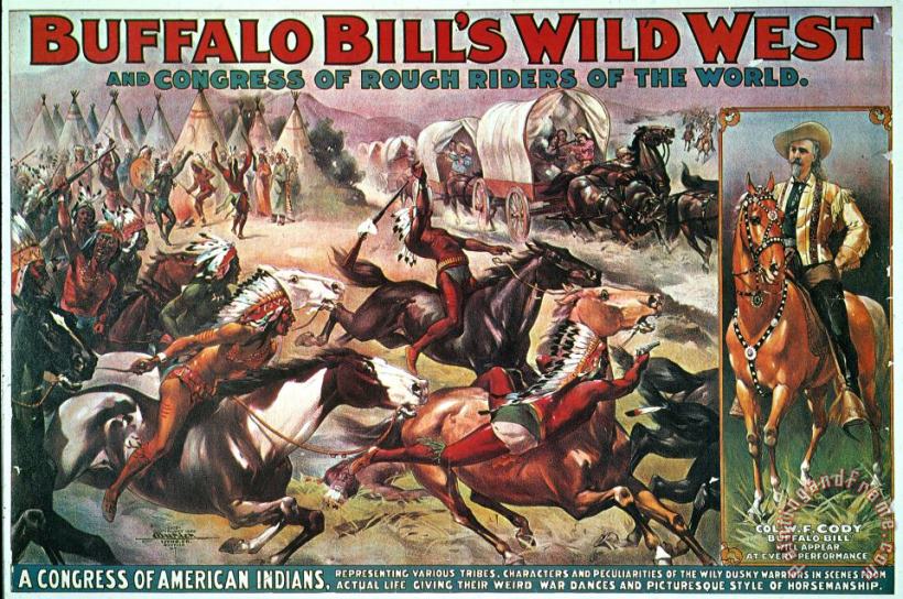 Buffalo Bills Show painting - Others Buffalo Bills Show Art Print