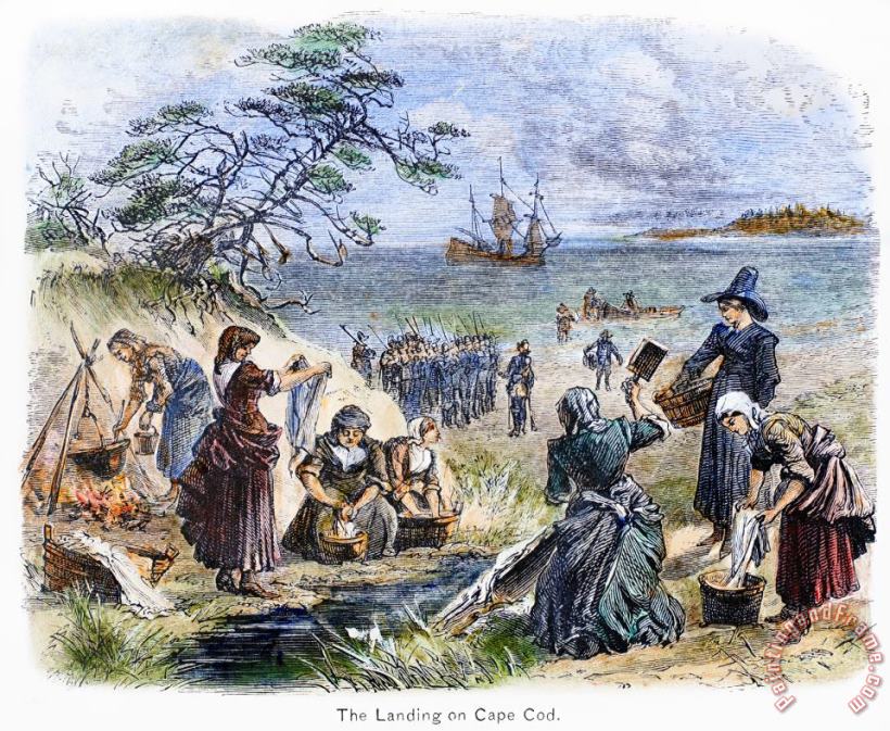 Others Cape Cod: Pilgrims Art Print