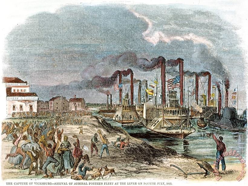Others Capture Of Vicksburg, 1863 Art Print