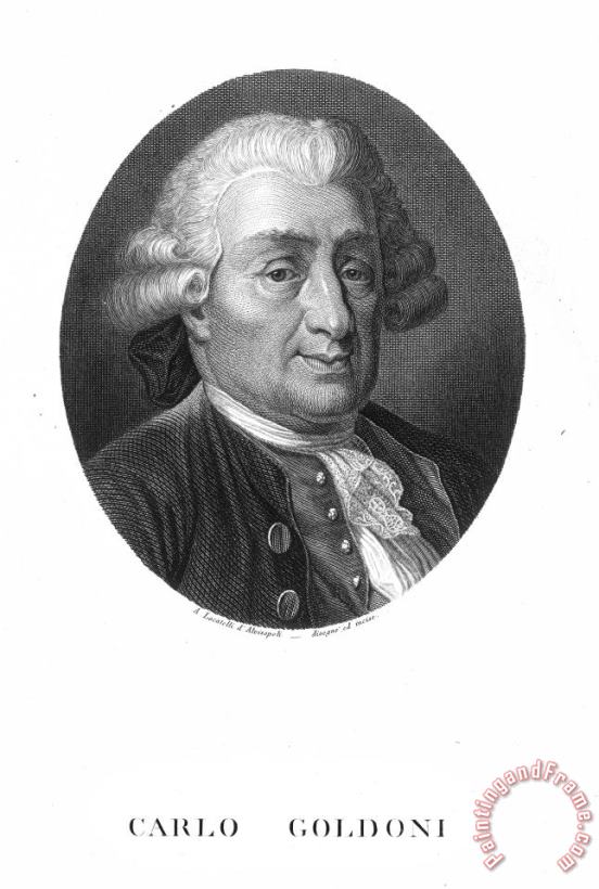 Others Carlo Goldoni (1707-1793) Art Print
