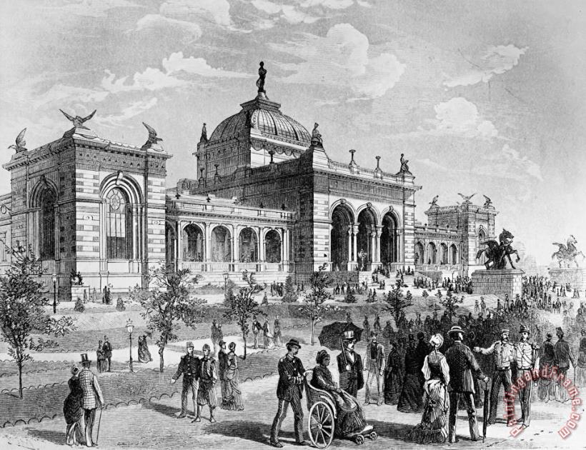 Centennial Fair, 1876 painting - Others Centennial Fair, 1876 Art Print