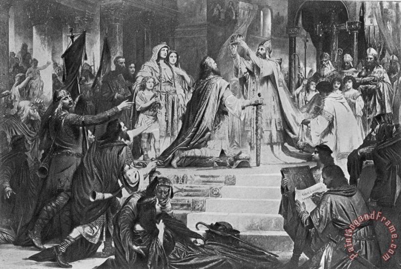 Charlemagne (742-814) painting - Others Charlemagne (742-814) Art Print