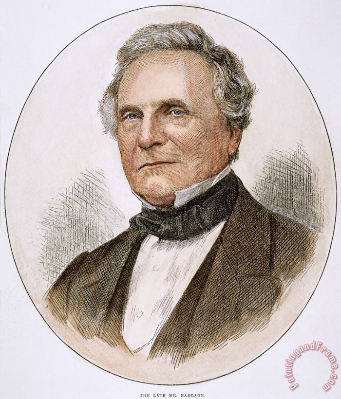 Others Charles Babbage (1792-1871) Art Print