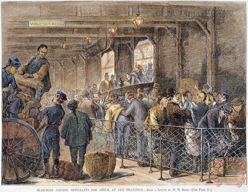 Others Chinese Immigrants, 1882 Art Print