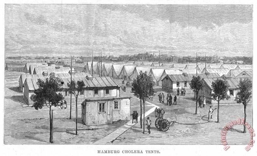 Cholera Epidemic, 1892 painting - Others Cholera Epidemic, 1892 Art Print