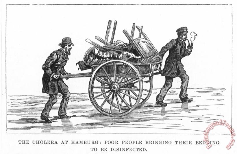 Cholera Epidemic, 1892 painting - Others Cholera Epidemic, 1892 Art Print