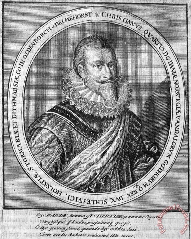 Others Christian Iv (1577-1648) Art Print
