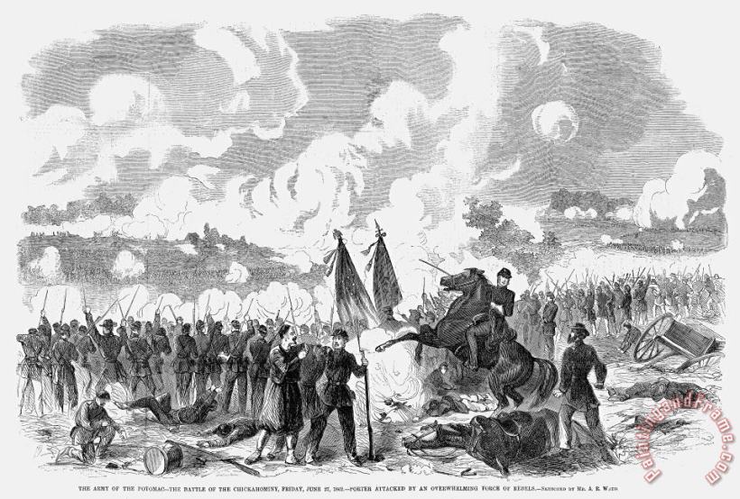 Others Civil War: 7 Days Battles Art Print