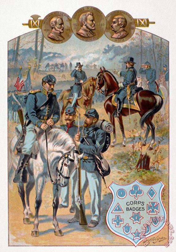 Others Civil War: Uniforms Art Print