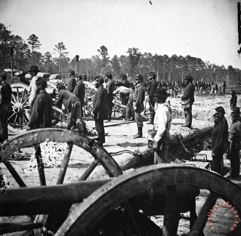 Others Civil War: Union Artillery Art Painting