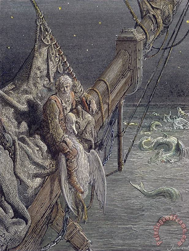 Coleridge: Ancient Mariner painting - Others Coleridge: Ancient Mariner Art Print