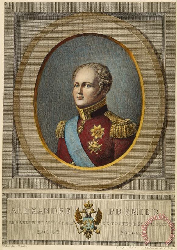 Others Czar Alexander I Of Russia Art Print