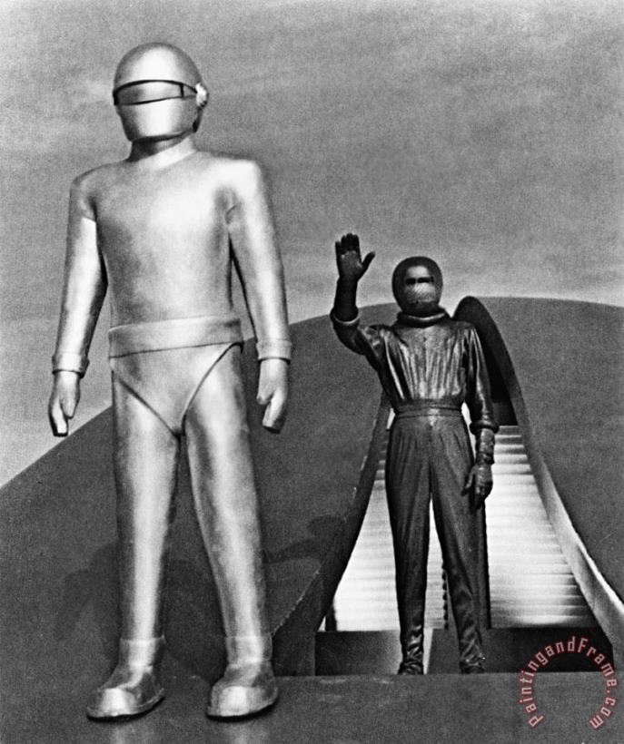 Day The Earth Stood Still painting - Others Day The Earth Stood Still Art Print