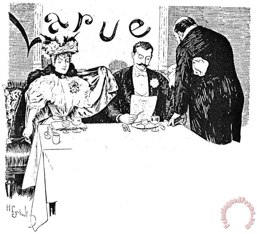 Others DINING, 19th CENTURY Art Print