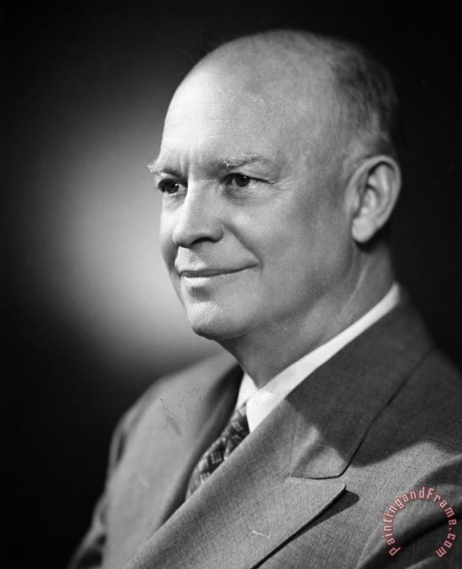 Dwight D. Eisenhower painting - Others Dwight D. Eisenhower Art Print