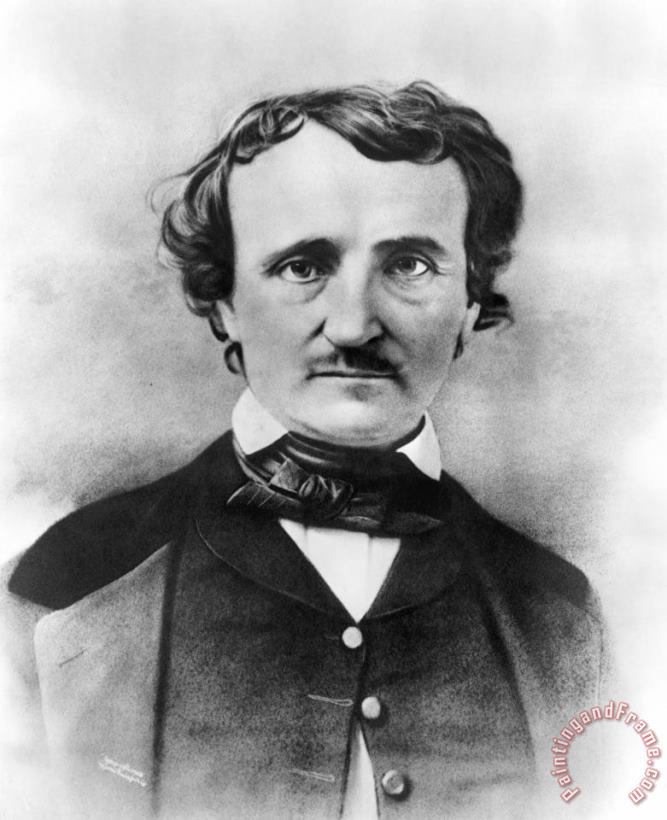 Edgar Allan Poe painting - Others Edgar Allan Poe Art Print