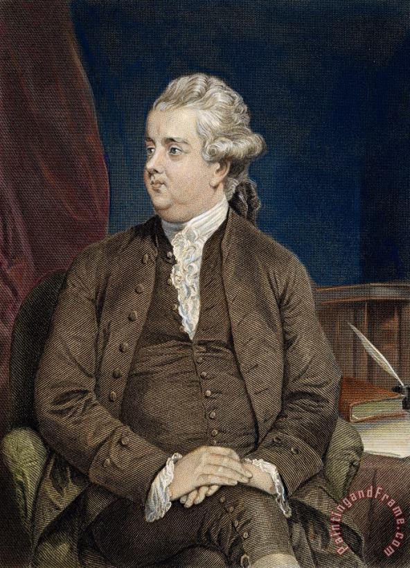 Others Edward Gibbon (1737-1794) Art Painting