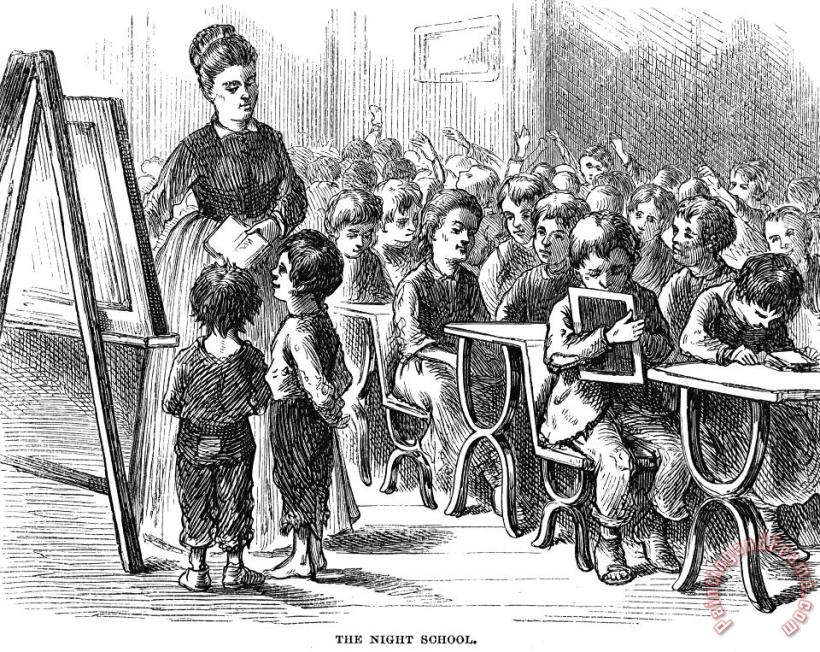 Others Elementary School, 1873 Art Print