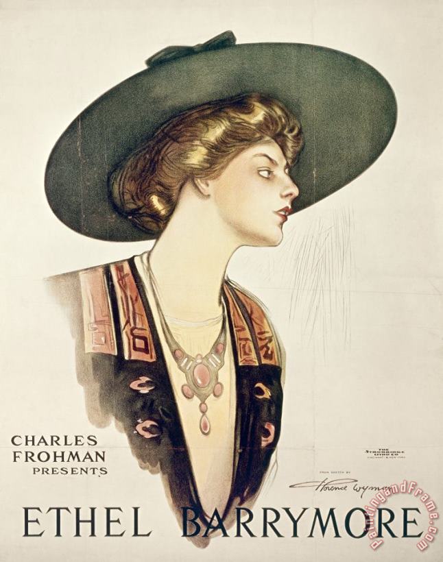 Ethel Barrymore (1879-1959) painting - Others Ethel Barrymore (1879-1959) Art Print