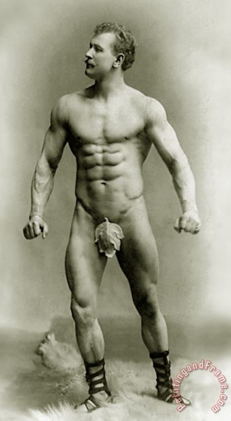 Others Eugen Sandow In Classical Ancient Greco Roman Pose Art Print