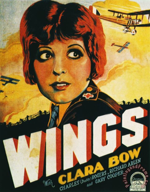 Film: Wings, 1927 painting - Others Film: Wings, 1927 Art Print