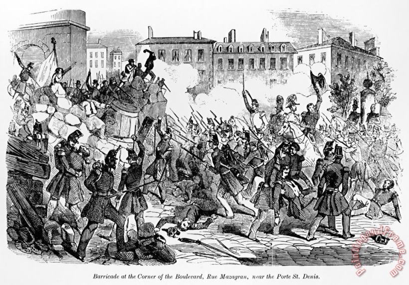 Others France: Revolution, 1848 Art Painting