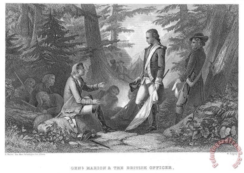 Others Francis Marion (1732 -1795) Art Print