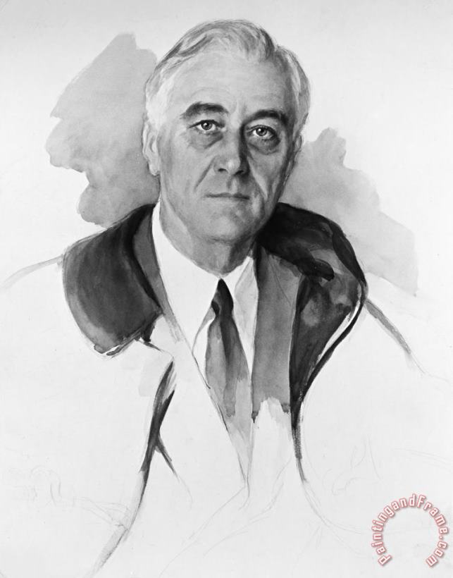 Others Franklin Delano Roosevelt Art Print