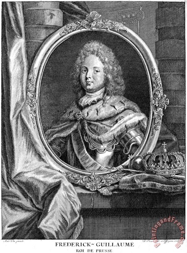 Frederick William I (1688-1740) painting - Others Frederick William I (1688-1740) Art Print