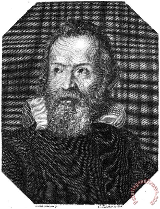 Galileo Galilei (1564-1642) painting - Others Galileo Galilei (1564-1642) Art Print