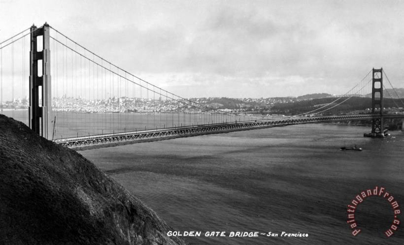 Others Golden Gate Bridge Art Painting