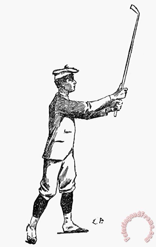 Others Golf, 1891 Art Painting