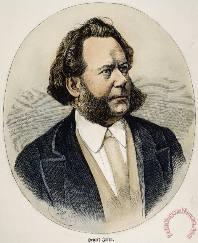 Others Henrik Ibsen (1828-1906) Art Print