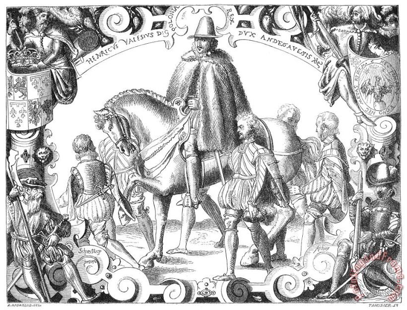 Henry IIi (1551-1589) painting - Others Henry IIi (1551-1589) Art Print