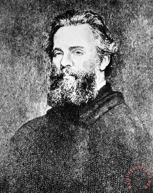 Others Herman Melville (1819-1891) Art Print