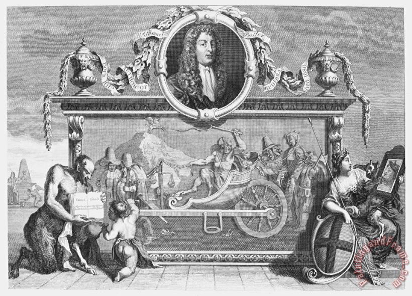 Hogarth: Hudibras, 1726 painting - Others Hogarth: Hudibras, 1726 Art Print