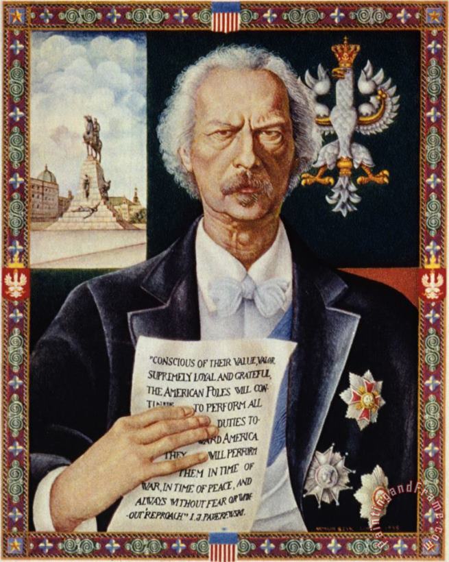Others Ignace Jan Paderewski Art Painting