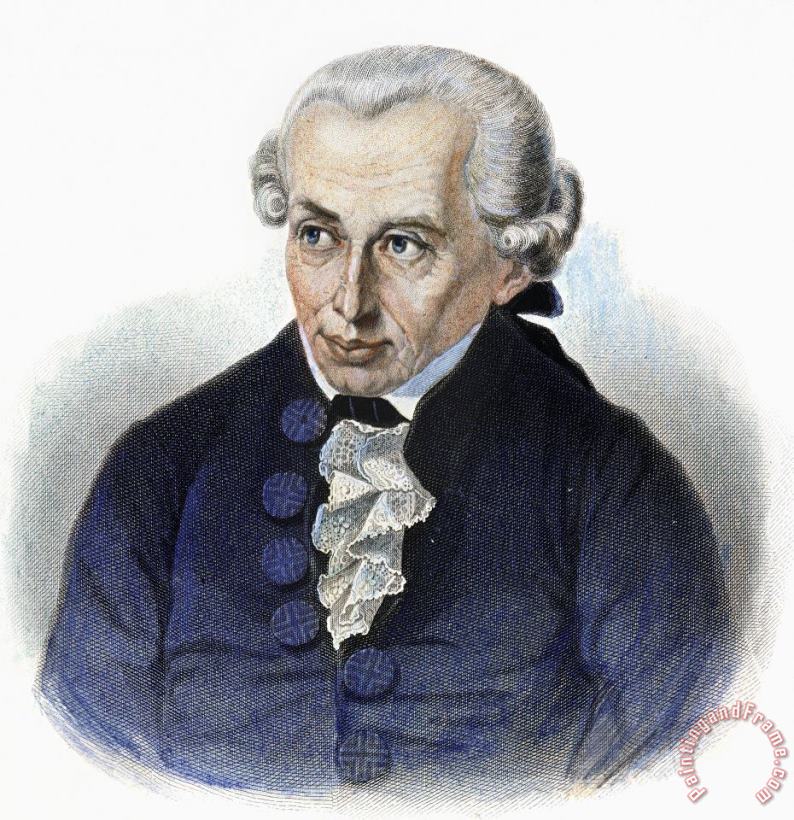 Others Immanuel Kant (1724-1804) Art Painting