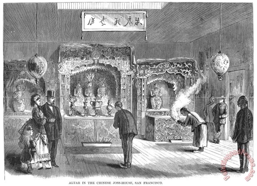 Others Immigrants: Chinese, 1871 Art Print