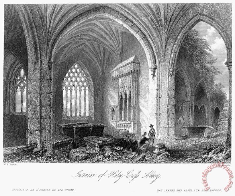 Ireland: Holy Cross Abbey painting - Others Ireland: Holy Cross Abbey Art Print