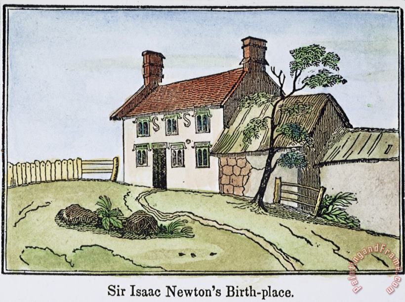 Others Isaac Newton Birthplace Art Painting