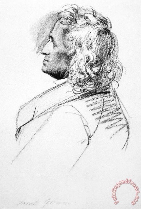 Others Jacob Grimm (1785-1863) Art Print