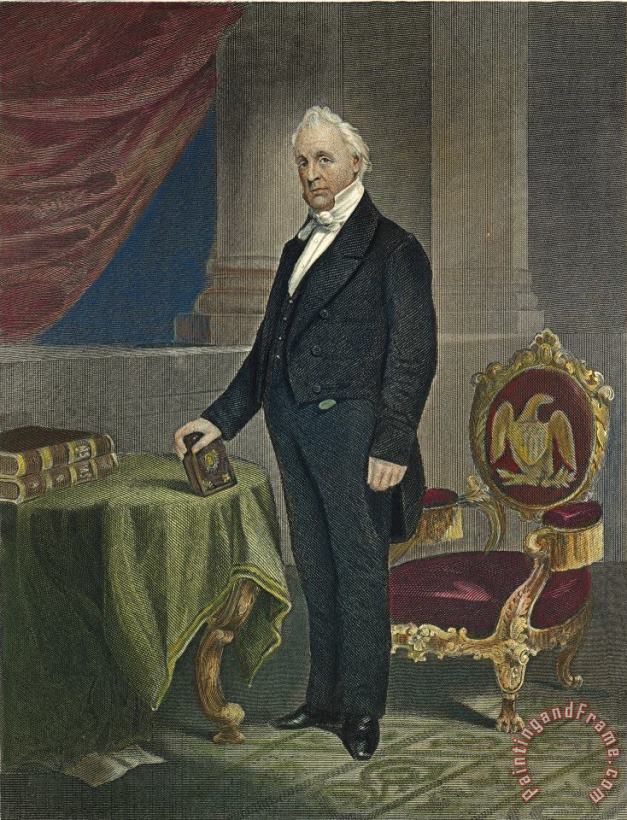 Others James Buchanan (1791-1868) Art Print