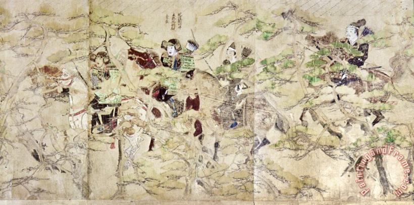 Japan: Mongol Invasion painting - Others Japan: Mongol Invasion Art Print