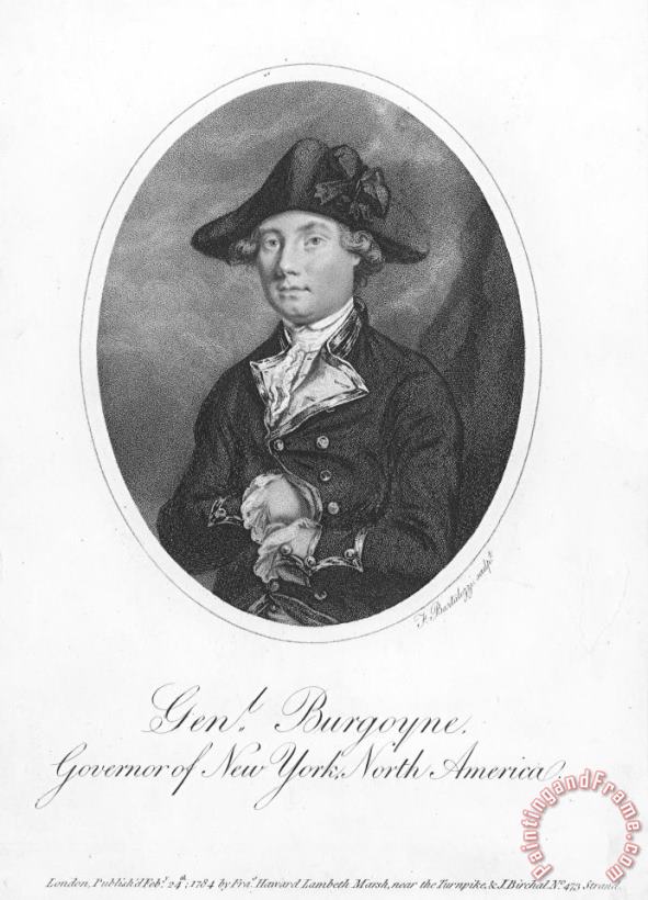 John Burgoyne (1722-1792) painting - Others John Burgoyne (1722-1792) Art Print