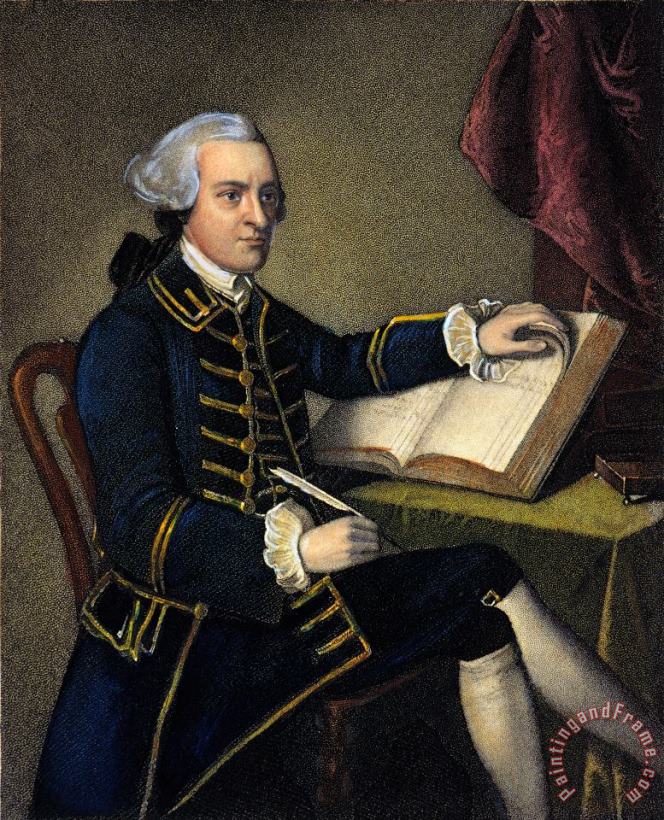 John Hancock (1737-1793) painting - Others John Hancock (1737-1793) Art Print
