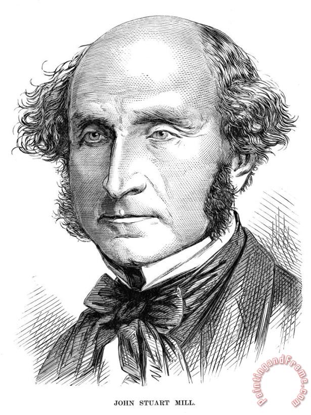 Others John Stuart Mill Art Print
